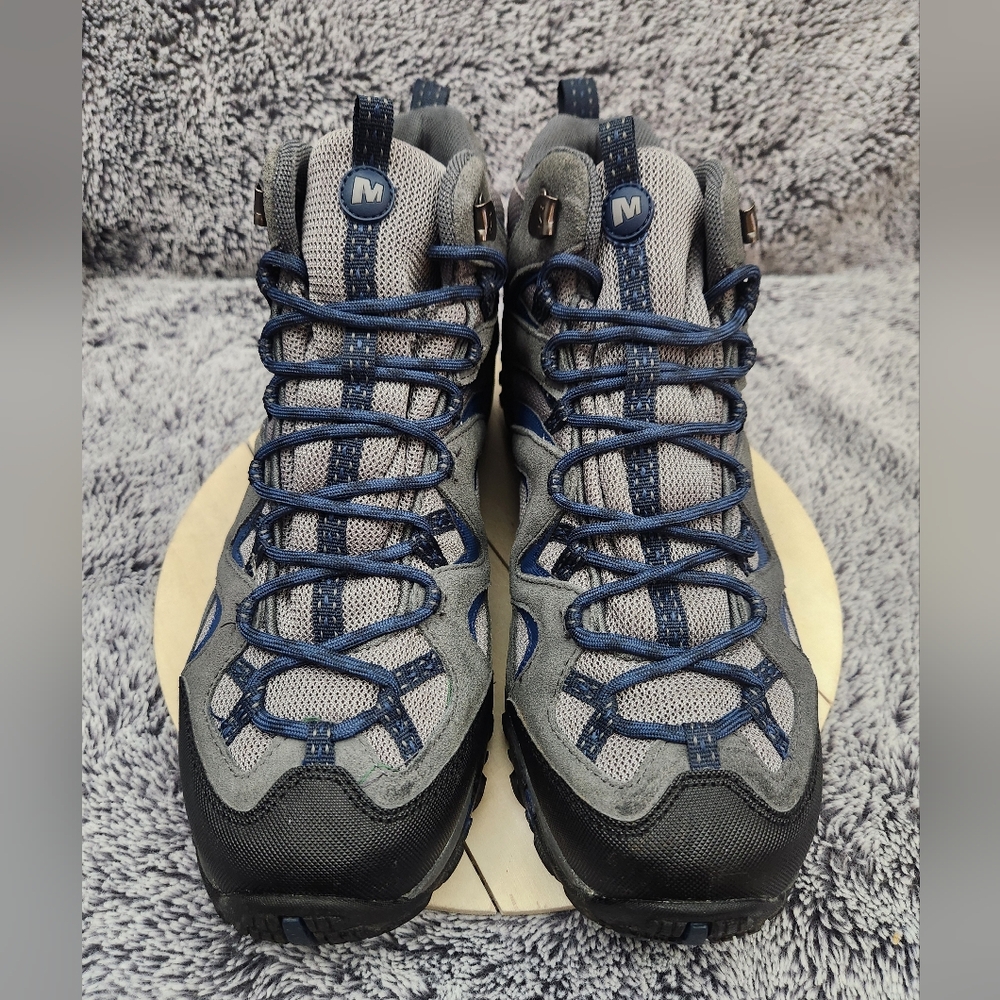 Merrell Hiking Trail Outdoor Shoes Castle Rock/Dark Denim Men's Size 11.5 - Picture 3 of 9